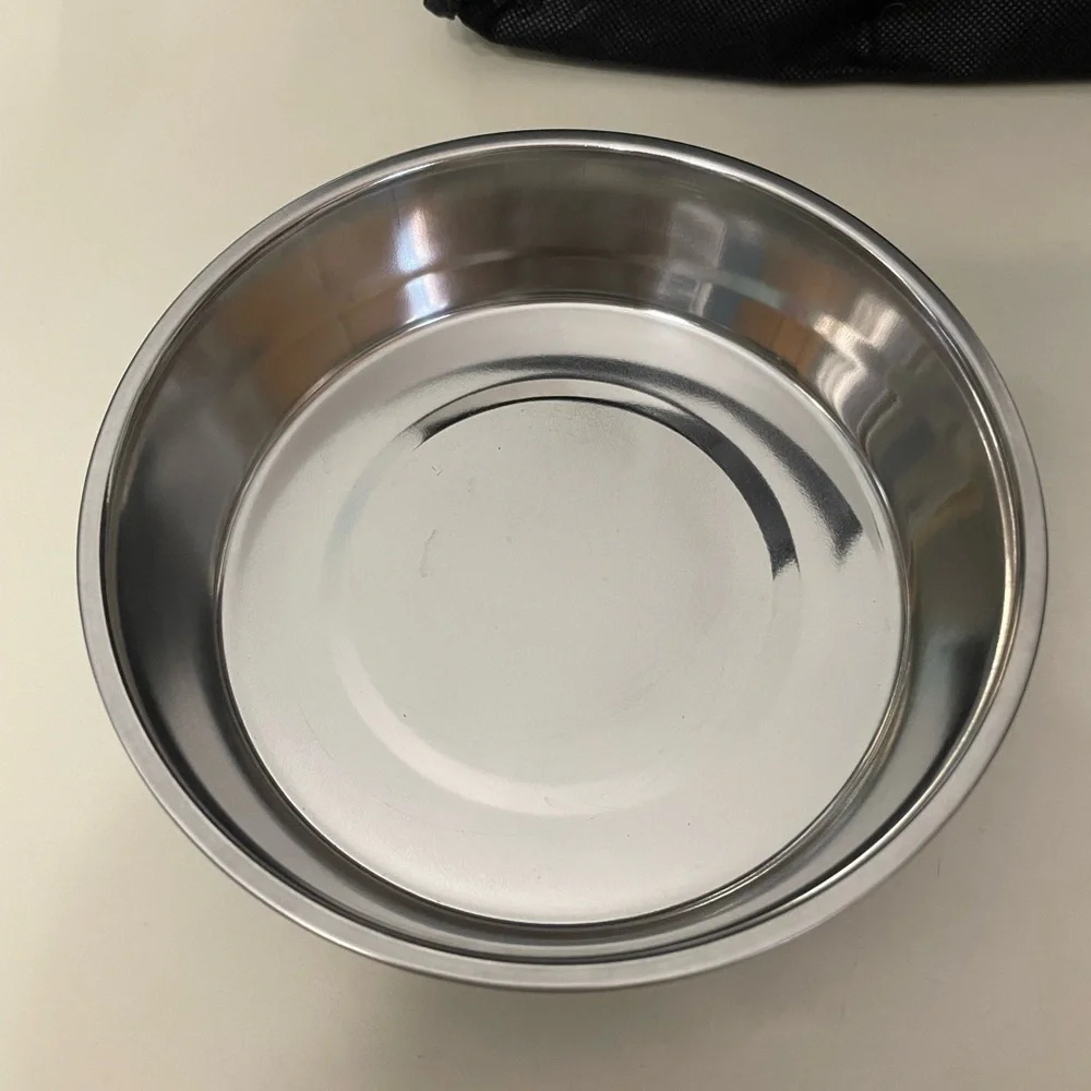 Set of 2 - Loving Pets Blue Dog Bella Bowls with Paw Prints. NWOT